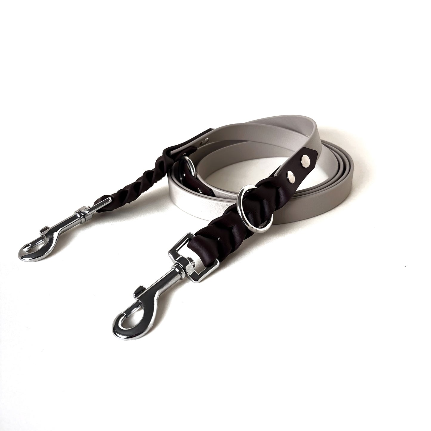 Halsband Biothane, Taupe, verstellbar