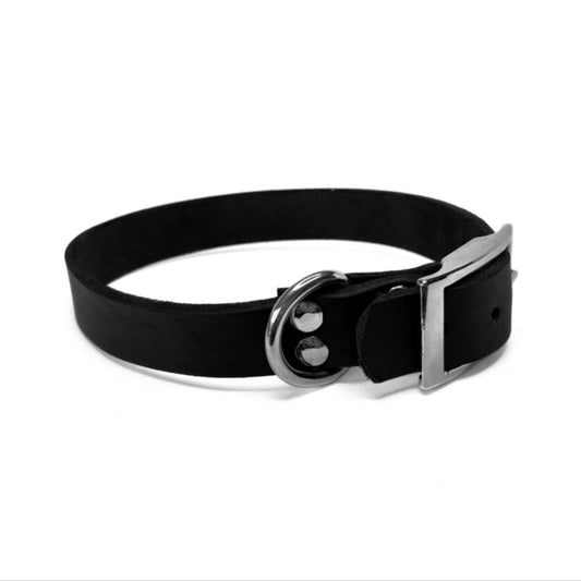 Dein Fettleder Halsband, schlicht