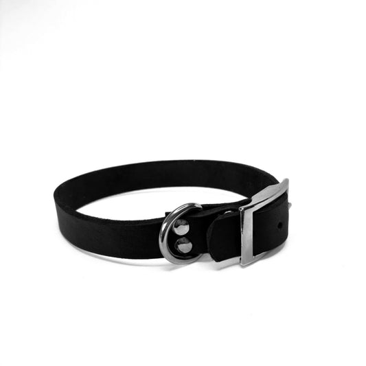 Dein Fettleder Halsband, schlicht
