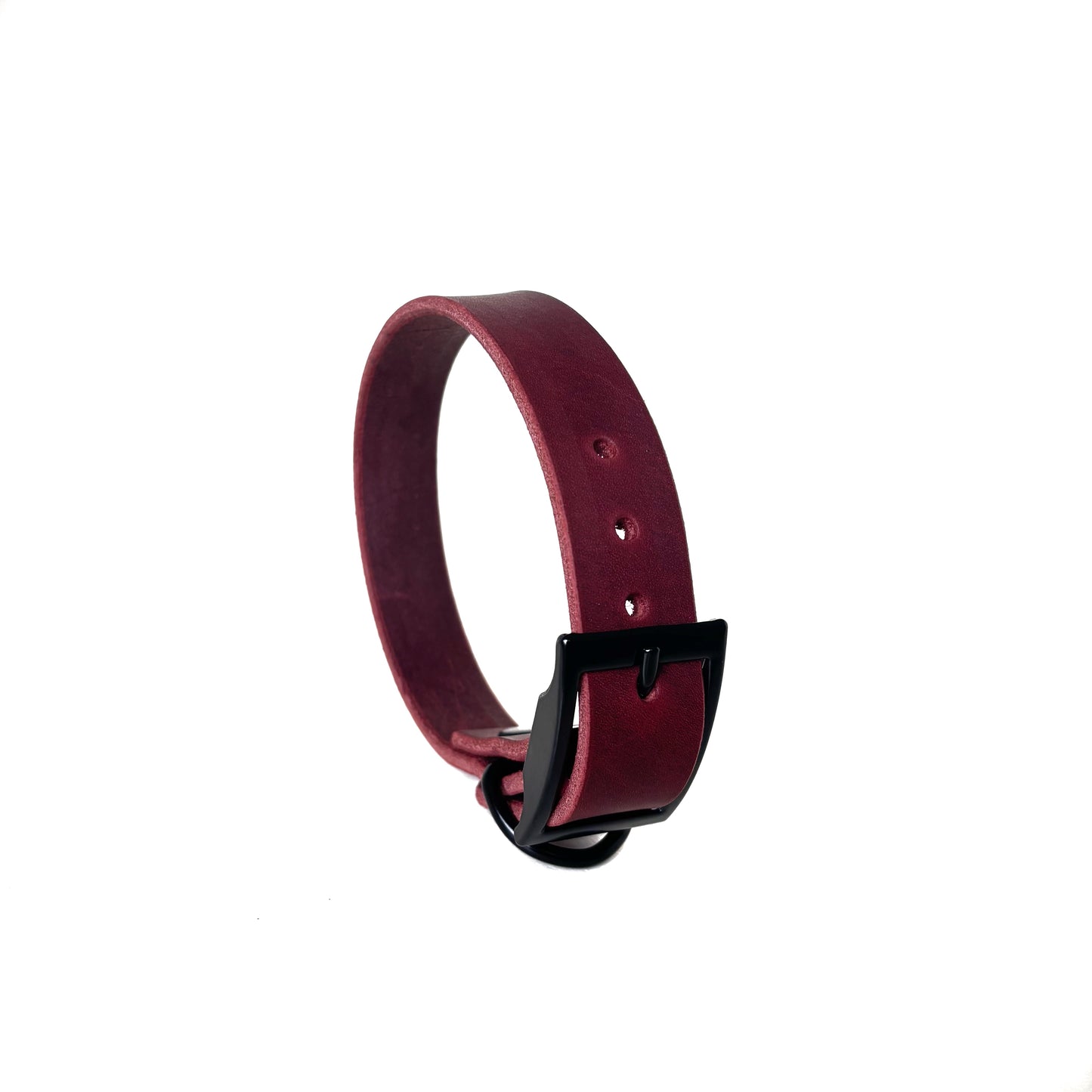 Fettleder und Tau Leine, teilgeflochten, Roast und Grau