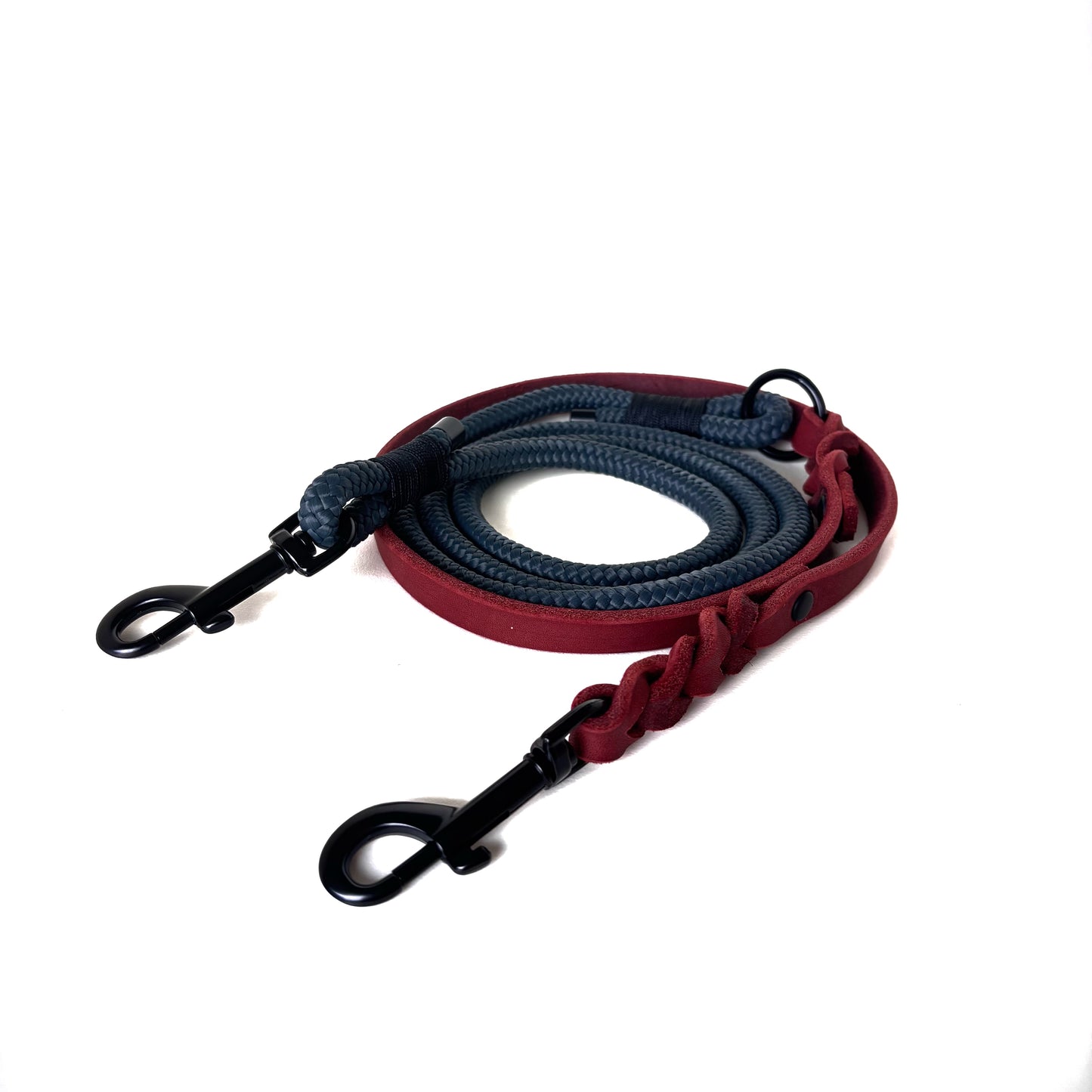 Fettleder Halsband, Roast, schlicht