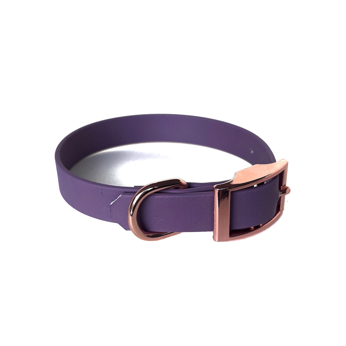 Halsband Biothane, Mauve, verstellbar