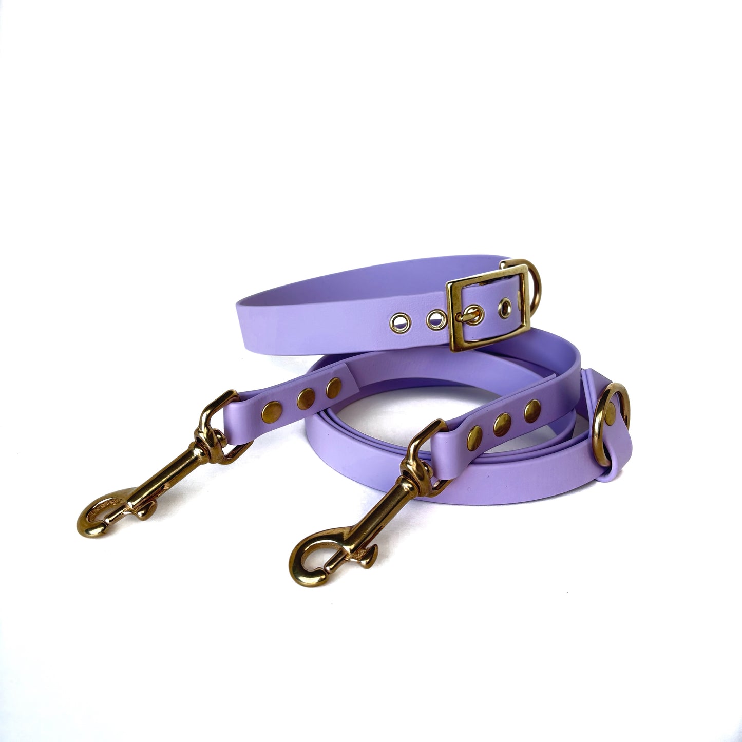 Halsband Biothane, Flieder, verstellbar